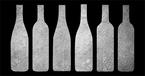 Animated scratch-off image of bottles
